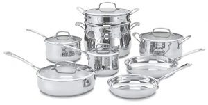 Cuisinart 13 pieces cookware set