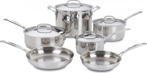 Cusinart 77- 10 piece cookware set