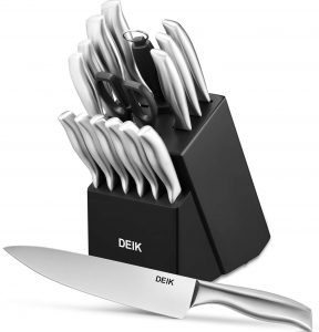 16 Piece Knife Set with Wood Block