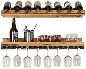 Del Hutson Floating Wine Shelf (3Ft/36 inches)