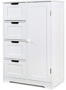 HOMFA Bathroom Floor Cabinet