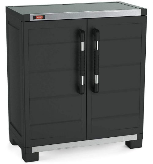 Keter XL Pro Freestanding Storage Cabinet Plastic