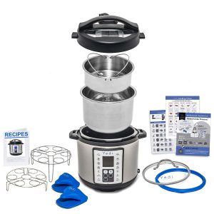 Multi-use programmable pressure cooker by Yedi Houseware