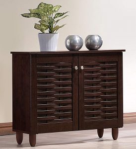 Wholesale Interiors Baxton Studio Winda Shoes Storage Cabinet