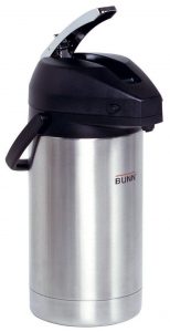  Bunn 32130.0000, Lever-action Airpot, Stainless Steel Coffee Carafes