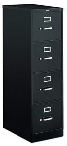 HON 4-Drawer File Cabinet- The Space-saver