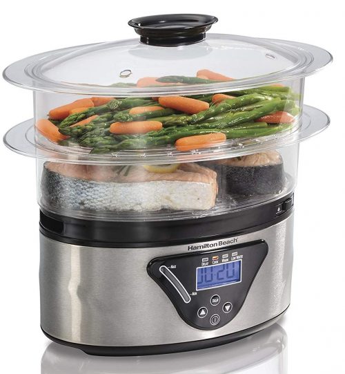 Hamilton Beach digital food steamer and Vegetable Steamer