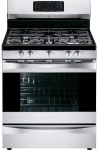 Kenmore Elite 75233 gas range in stainless steel