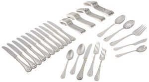 Lenox 65-piece French Perle flatware set