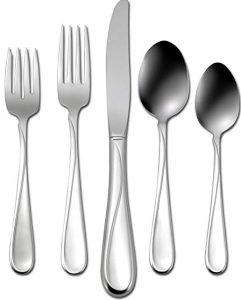 Oneida Flight 45-piece stainless-steel flatware set