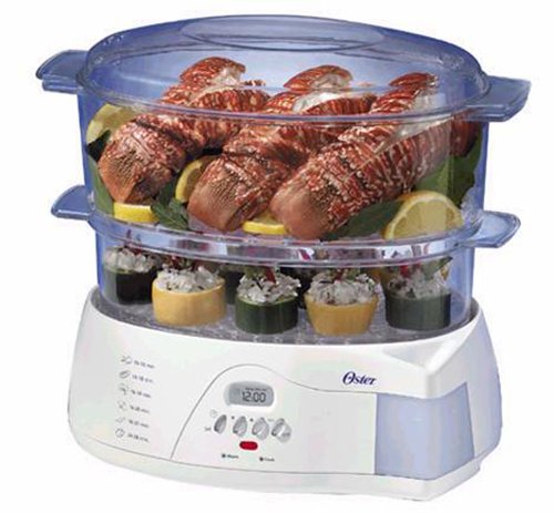 Oster 5712 Electronic 2-tier food steamer