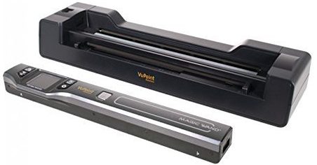 Vupoint ST470 is a portable scanner coming along with a magic wand scanner to smoothen your scanning process.