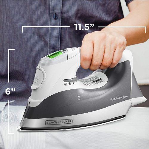 BLACK+DECKER Digital Advantage Professional Steam Iron, LCD Screen