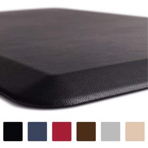 Office Standing Desk Mats, 32x20 Inches, Black