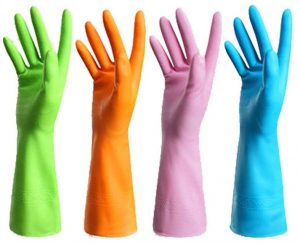 Guzon Reusable Dishwashing Nitrile Gloves