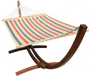 Lazy Daze Wood Arc Hammock