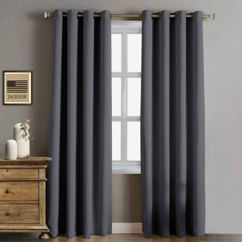 Rose Home Fashion RHF Funtion 96 ince Curtain, Blackout Curtains 96 inch, Bedroom Blackout Curtain