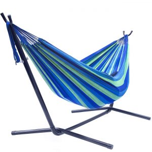 Adjustable Hammock With Stand- Storage Carrying Case Included