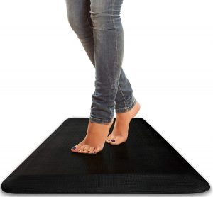 Amcomfy Anti Fatigue Mat Standing Desk Pads Cushioned 7/8 Inches