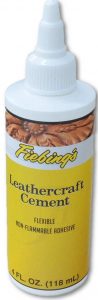 Fiebings Leathercraft Cement 4 oz Glue