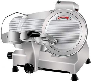 Super deal commercial stainless steel semi-auto meat slicer