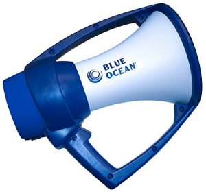 blue ocean megaphone