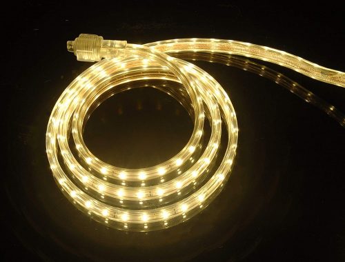 LED Rope Light 110-120V AC Flexible Flat LED Strip Rope Light