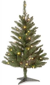 National Tree 3 foot Kingswood Fir wrapped pencil tree