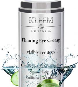 New Anti-aging eye cream for dark circles and puffiness by Kleem Organics