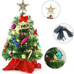 Tabletop mini Christmas tree, miniature pine tree by WesGen