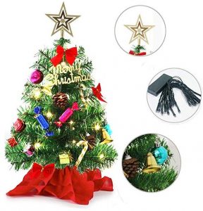 Tabletop mini Christmas tree, miniature pine tree by WesGen