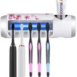 Toothbrush Holder, SARMOCARE UV toothbrush holder with sterilization function