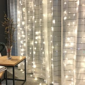 Twinkle Star 300 LED Window curtain string light