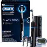 Oral-B 7000 SmartSeries Rechargeable Power Electric Toothbrush with 3 Replacement Brush Heads