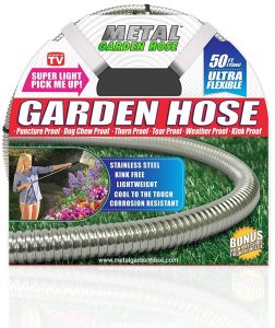 Harvest Trading Group Metal garden hose 50 ft