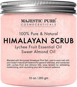 Majestic Pure Himalayan Salt body scrub