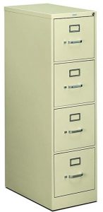 HON 4-Drawer Filing Cabinet