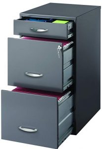 Hirsh SOHO 3Drawer file cabinet by CommClad