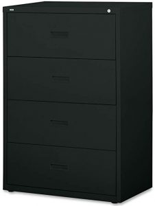 Lorell 4-Drawer Lateral File