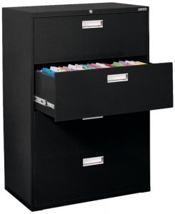 Sandusky Lee Lateral File Steel 4-drawer cabinet