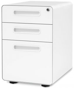 DEVAISE 3-drawer mobile file cabinet