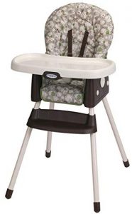 graco wooden high chair plastic tray