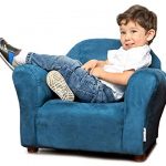Keet Roundy Microsuede Children’s chair