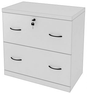 Z-Line designs 2-drawer White Lateral file White Filing Cabinet