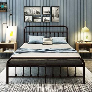 DUMEE Metal Bed Frame Queen size platform