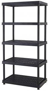 Keter 5-shelf Heavy Duty Utility Freestanding Ventilated shelving unit