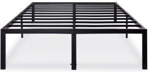 PrimaSleep 18” Ultimate Strength metal bed frame is strong and durable for your sound sleep.