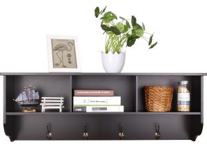 Homfa Hanging Entryway Shelf 