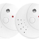 2 pack photoelectric smoke and fire alarm by Vitowell