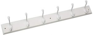 Brainerd RPLR6DJ-PWW-L1 heavy-duty coat rack